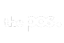 The Pos Logo white